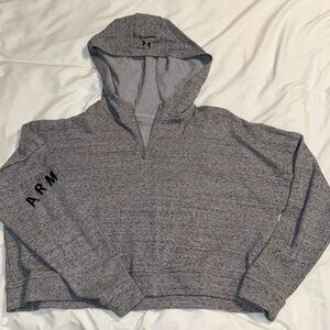 Under armor cropped hoodie